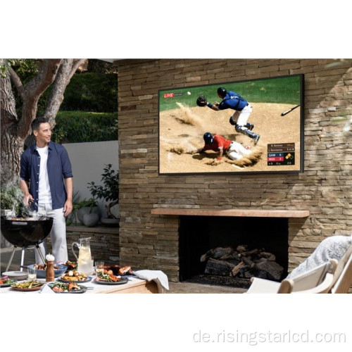 Outdoor -Werbebereich TV -Display TV